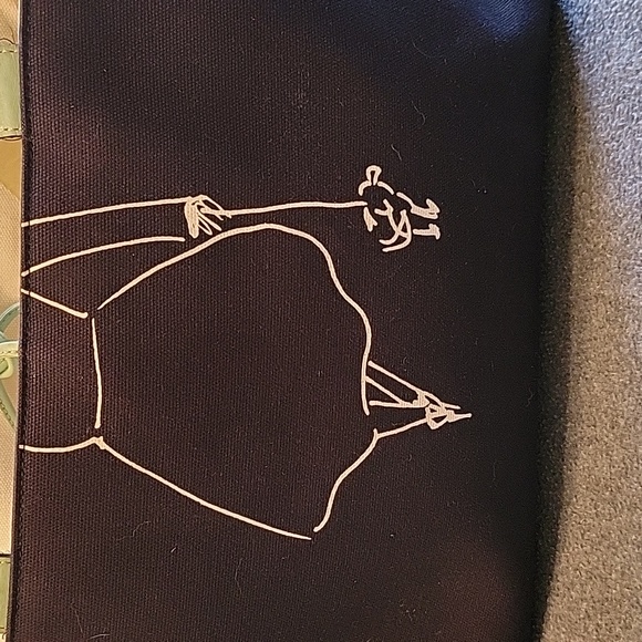 Kate Spade & Maira Kalman Limited edition tote, canvas & leather In EUC - Picture 2 of 8